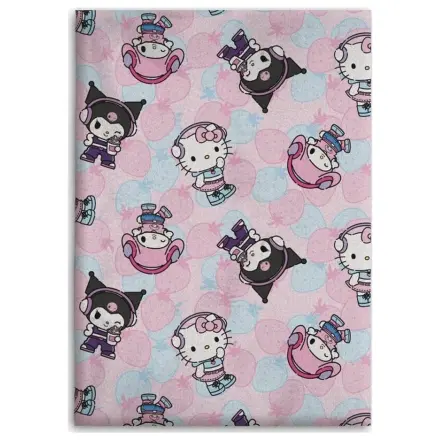 Hello Kitty Flanel takaró 110x150cm termékfotó