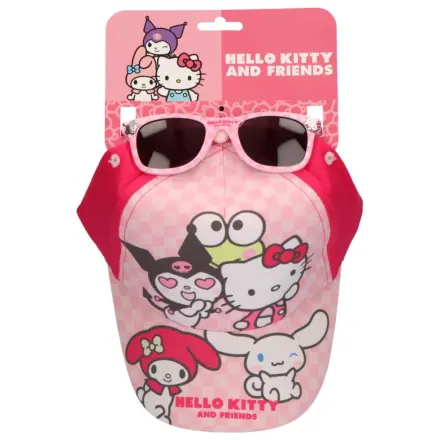 Hello Kitty Friends napszemüveg és baseball sapka szett termékfotó