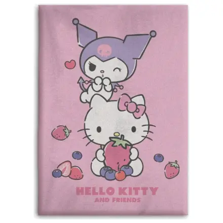 Hello Kitty Fruits polár takaró termékfotó