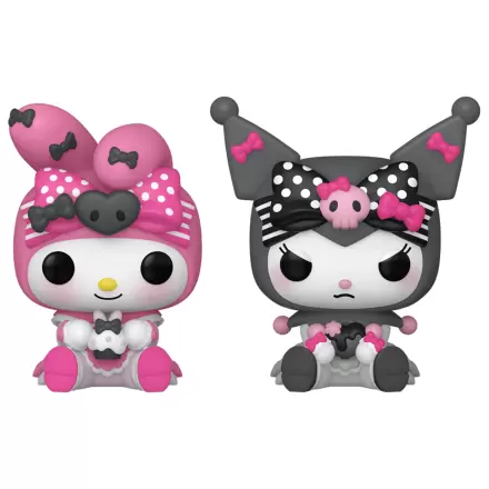 Hello Kitty Funko Pocket POP! 2 db-os Vinyl figura csomag My Melody & Kuromi 4 cm termékfotó