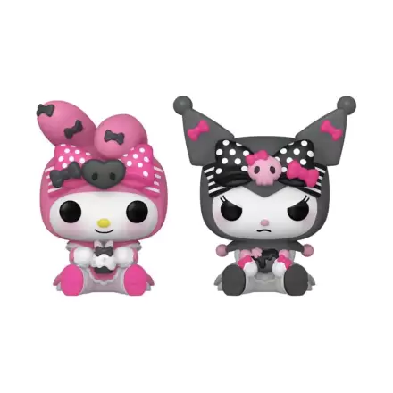 Hello Kitty Funko POP! 2 db-os Vinyl kulcstartó csomag My Melody & Kuromi 4 cm termékfotó