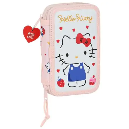 Hello Kitty Happiness Girl dupla tolltartó írószerekkel termékfotó