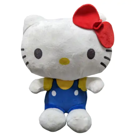Hello Kitty kék plüss figura 22 cm termékfotó