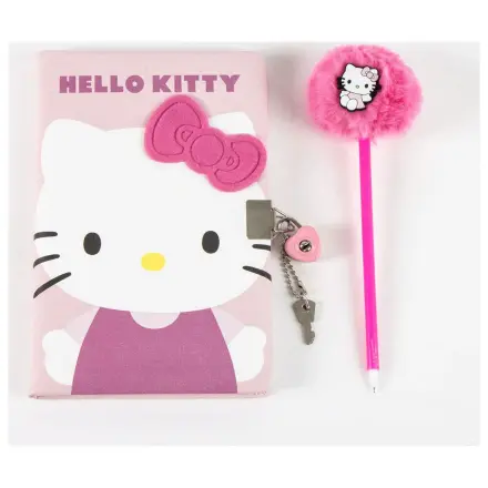 Hello Kitty keményfedeles füzet és toll csomag termékfotó