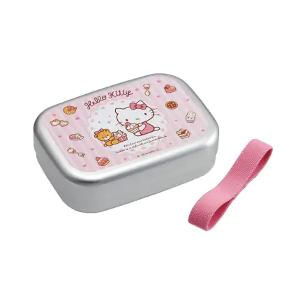 Hello Kitty Kitty-chan Aluminium uzsonnás doboz étkészlet termékfotója
