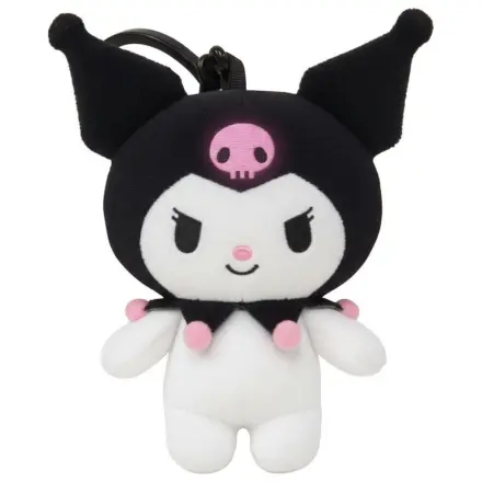 Hello Kitty Kuromi 3D plüss figura akasztóval, táskadísz 13 cm termékfotó