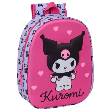 Hello Kitty Kuromi 3D táska hátizsák 33cm termékfotó