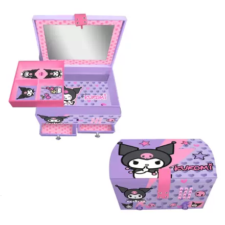 Hello Kitty Kuromi ékszerdoboz zárral termékfotó