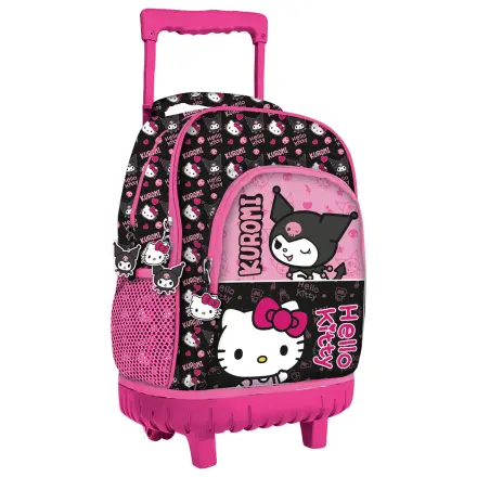 Hello Kitty & Kuromi gurulós táska 44cm termékfotó