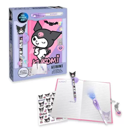 Hello Kitty Kuromi keményfedeles füzet és mágikus toll szett termékfotó