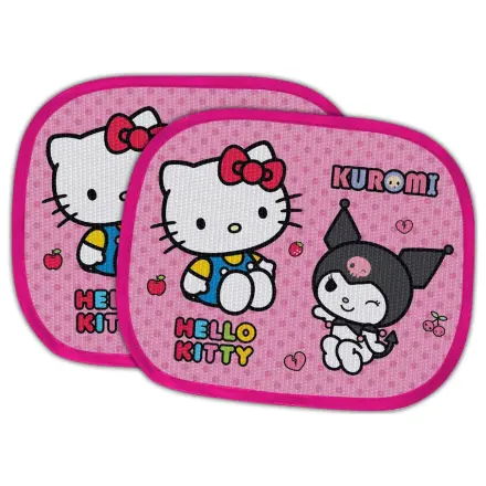 Hello Kitty Kuromi napellenző ablakra 2 db-os termékfotó