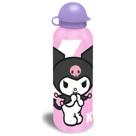 Hello Kitty Kuromi Pink alumínium kulacs ivókupakkal 500 ml termékfotó