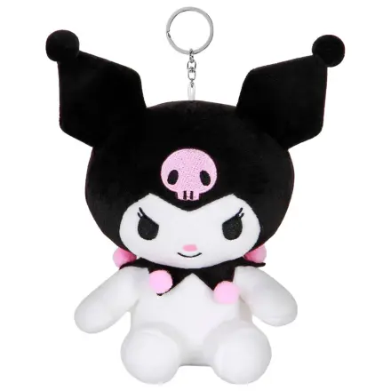 Hello Kitty Kuromi plüss kulcstartó 15cm termékfotó