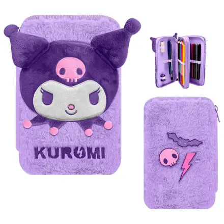 Hello Kitty Kuromi plüss tolltartó töltött 2 emeletes termékfotó