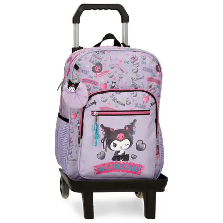 Hello Kitty Kuromi Retropop gurulós táska 38cm termékfotó