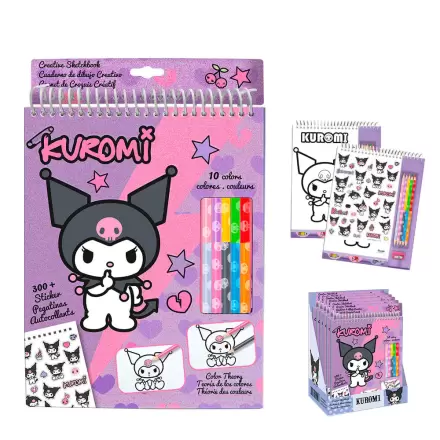Hello Kitty Kuromi színező csomag és ceruzák termékfotó