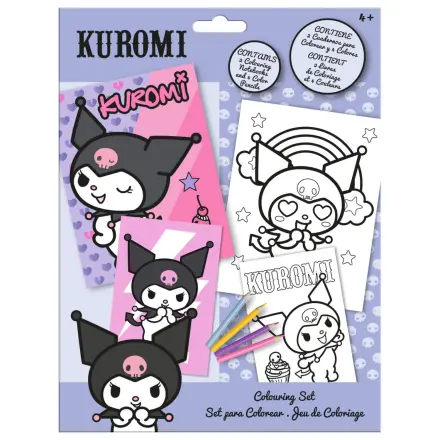 Hello Kitty Kuromi színező szett termékfotó