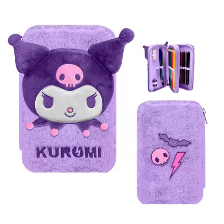 Hello Kitty Kuromi töltött dupla tolltartó termékfotó