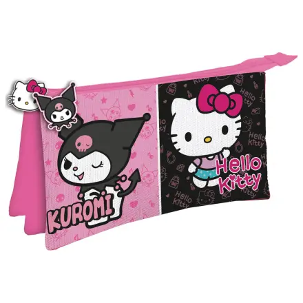 Hello Kitty & Kuromi tripla tolltartó termékfotó