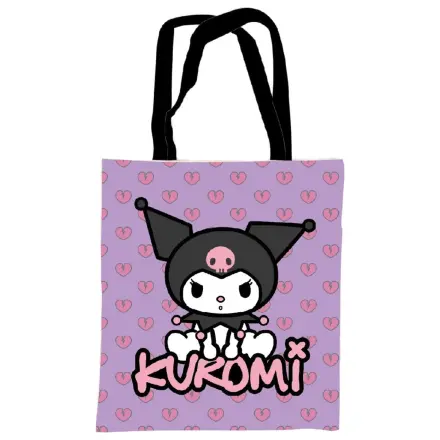 Hello Kitty Kuromi vászontáska, bevásárlótáska 44 cm termékfotó