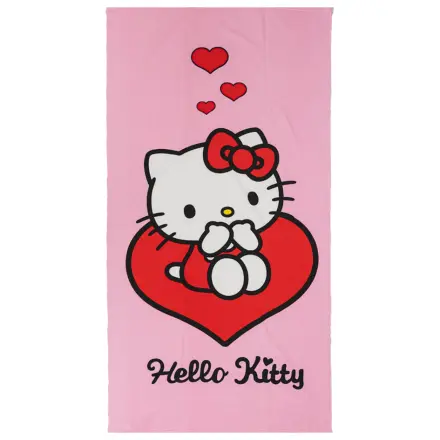 Hello Kitty Love törölköző 70x140cm termékfotó