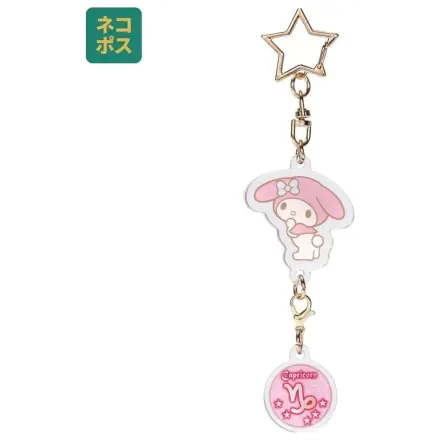 Hello Kitty My Melody Capricorn Astrological Symbol kulcstartó termékfotó