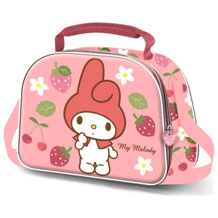 Hello Kitty My Melody Fruits 3D uzsonnás táska termékfotó