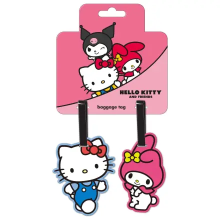 Hello Kitty & My Melody poggyászcímke csomag (2 db-os) termékfotó