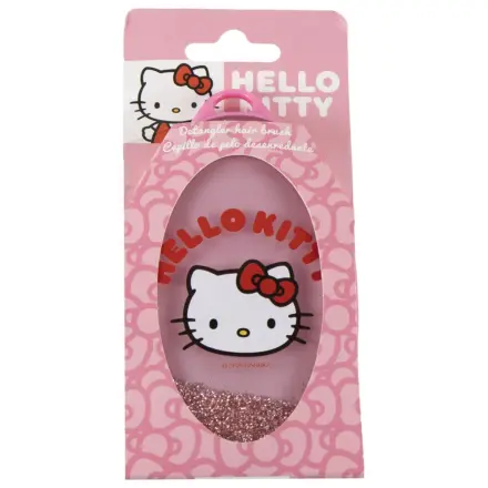Hello Kitty Pink csillámos hajkefe, fésű 13 cm termékfotó