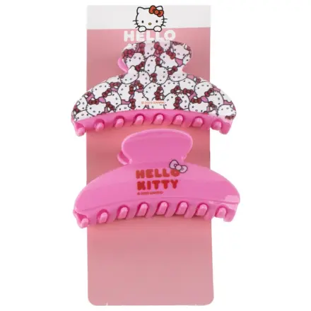 Hello Kitty Pink hajcsat szett 2 db-os termékfotó