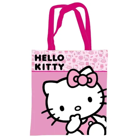 Hello Kitty Pink vászontáska, bevásárlótáska 44 cm termékfotó