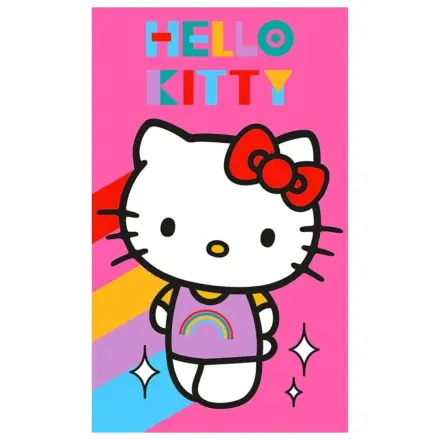 Hello Kitty Rainbow kéztörlő, arctörlő, törölköző  termékfotó