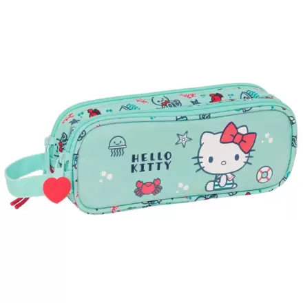 Hello Kitty Sea Lovers double pencil case termékfotója