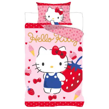 Hello Kitty Strawberry ágyneműhuzat  termékfotó