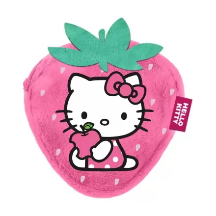 Hello Kitty Strawberry plüss pénztárca termékfotó