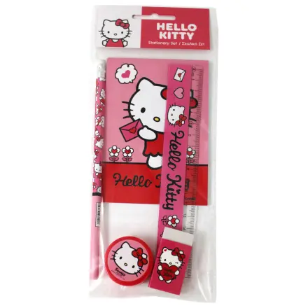 Hello Kitty Sweetheart írószer szett 5 db-os termékfotó