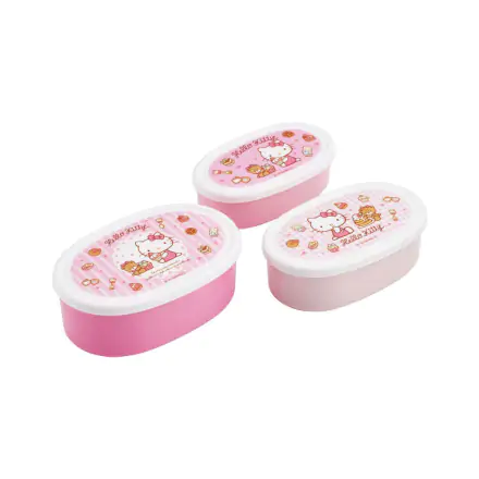 Hello Kitty  Sweety pink 3 db-os uzsonnás doboz szett termékfotója