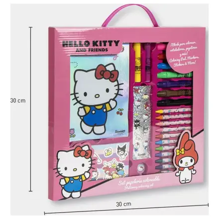 Hello Kitty színező írószer csomag termékfotó