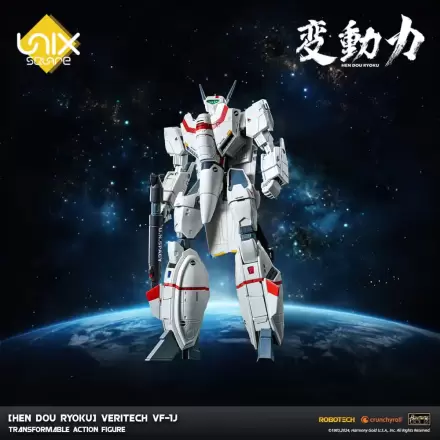 Hen Dou Ryoku Veritech Diecast akciófigura VF-1J 21 cm termékfotója