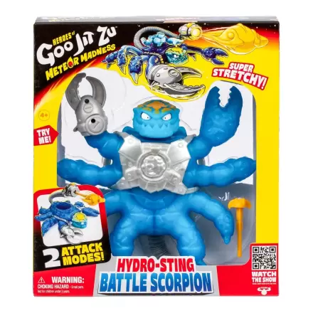 Heroes of Goo Jit Zu Meteor Madness Battle Scorpion Hydro Sting nyújtható figura 22 cm termékfotó