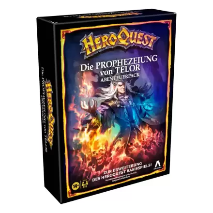 HeroQuest Expansion Die Prophezeiung von Telor Quest Pack német nyelvű társasjáték kiegészítő termékfotója