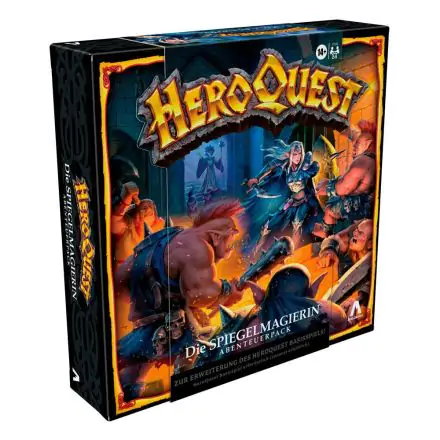 HeroQuest Expansion Die Spiegelmagierin Quest Pack Német nyelvű társasjáték kiegészítő termékfotója