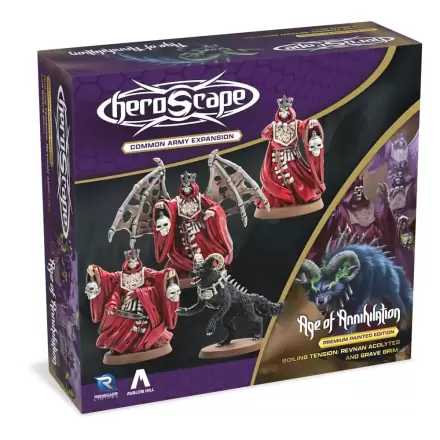 Heroscape Army Expansion Boiling Tension: Revnan Acolytes & Grave Grim Angol nyelvű termékfotó
