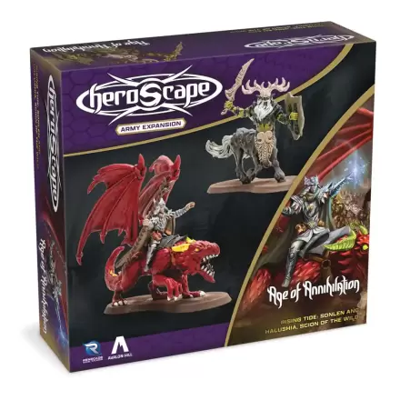 Heroscape Expansion Rising Tide - Sonlen & Halushia, Scion of the Wild Army Angol nyelvű termékfotó
