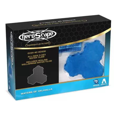 Heroscape Expansion Waters of Valhalla Terrain Angol nyelvű termékfotó