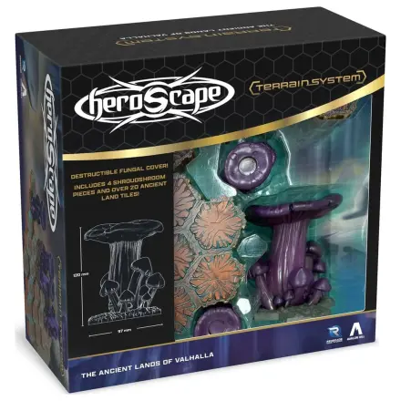 Heroscape Terrain Expansion The Ancient Lands of Valhalla Angol nyelvű termékfotó