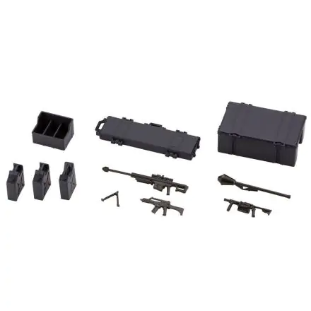 Hexa Gear 1/24 Army Container Set Night Stalkers Ver. Műanyag modell készlet 6 cm termékfotó