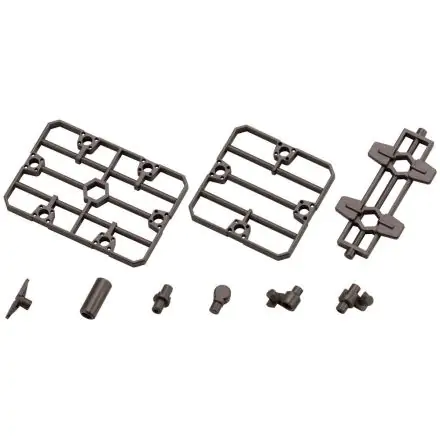 Hexa Gear Plastic Model Kit Expansion Pack 1/24 Block Base 07 Fence Plate Option 5 cm termékfotó