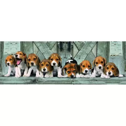 High Quality Beagles Panorama puzzle 1000db-os termékfotója