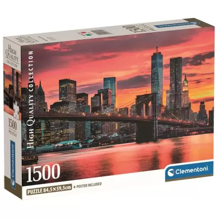 High Quality East River At Dusk puzzle 1500db-os termékfotó